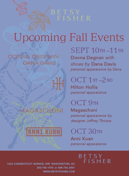 events list fall 2009
